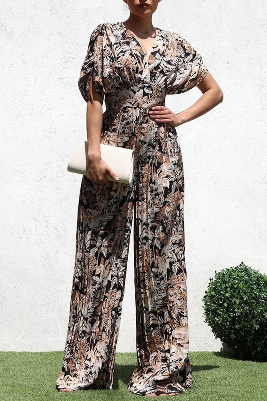 Amaya Rose Closet - Combinaison en tissu léger